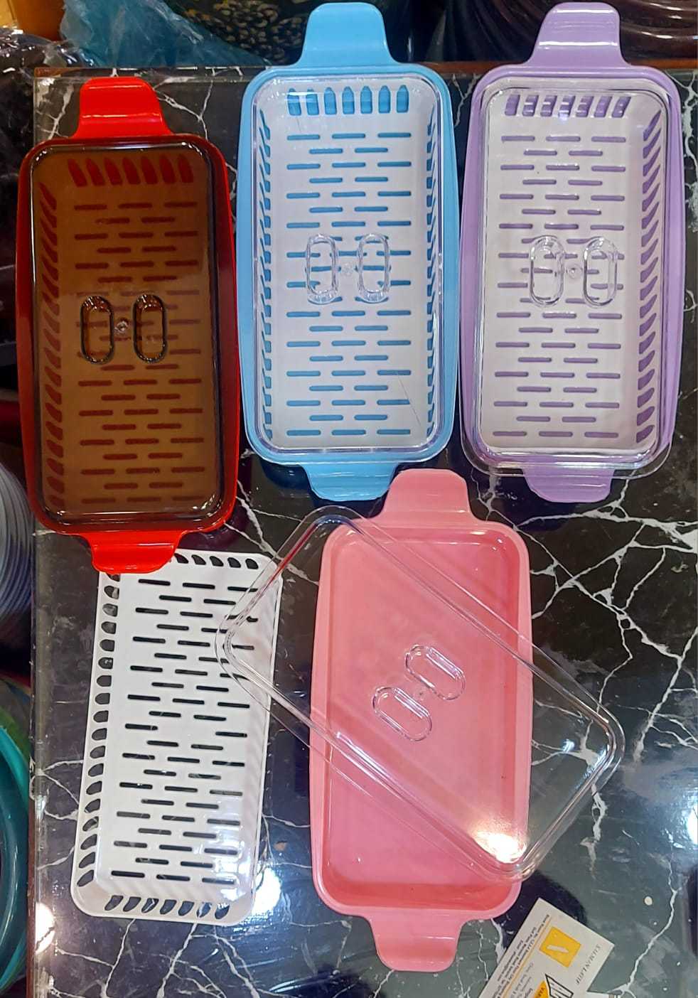 Cutlery Holder with Lid – Dust-Proof Spoon & Fork Organizer with Strainer